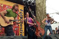 Jigzag in action at the National Folk Festival